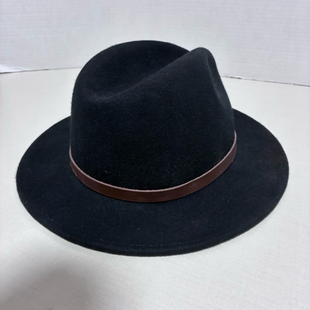 Canadian Leather Creations - Black Crushable Waterproof Wool Hat - L - Picture 4 of 9
